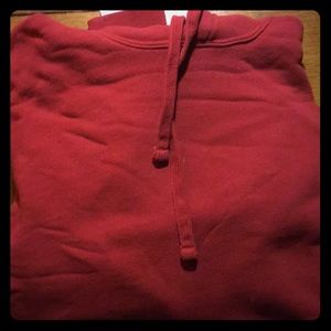 American Giant pullover hoodie.